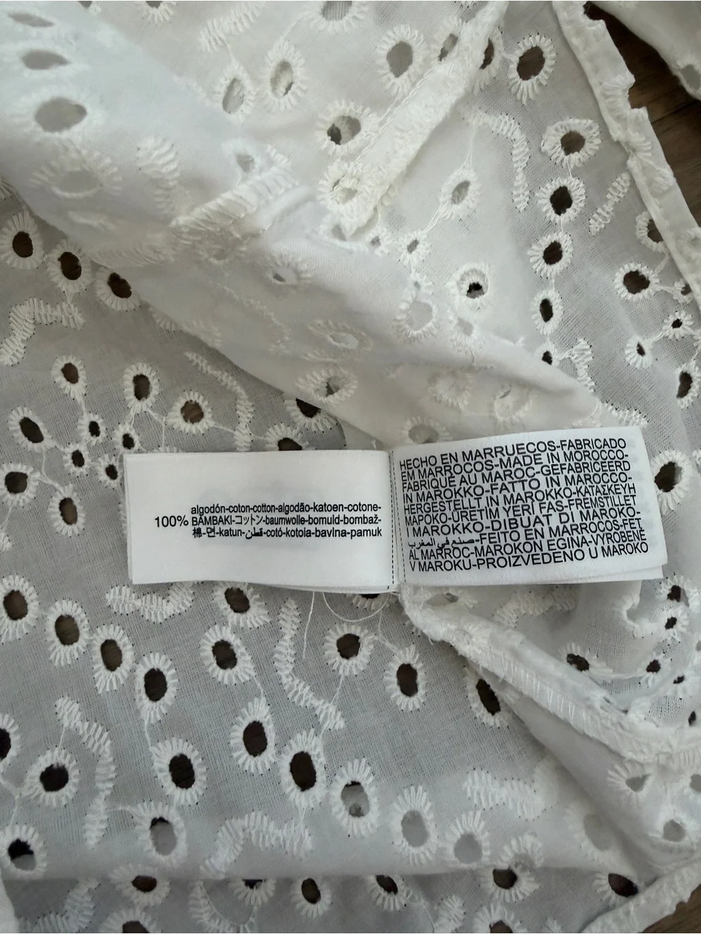 NWT Zara cotton embroidered eyelet summer blouse Small Ref. 4043/070